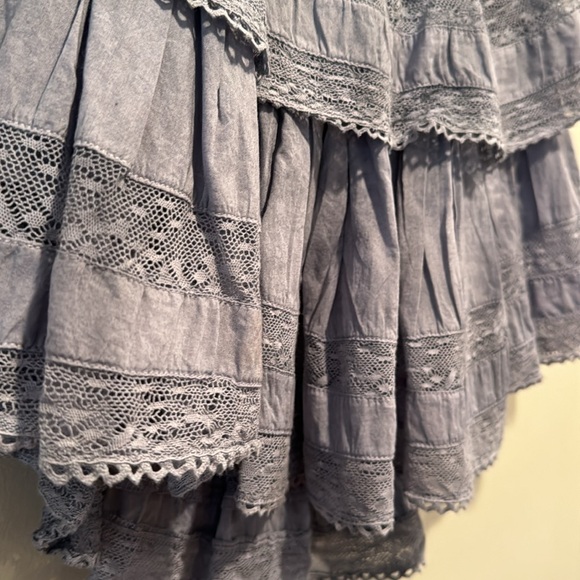 LoveShackFancy ruffled mini skirt - Picture 2 of 6